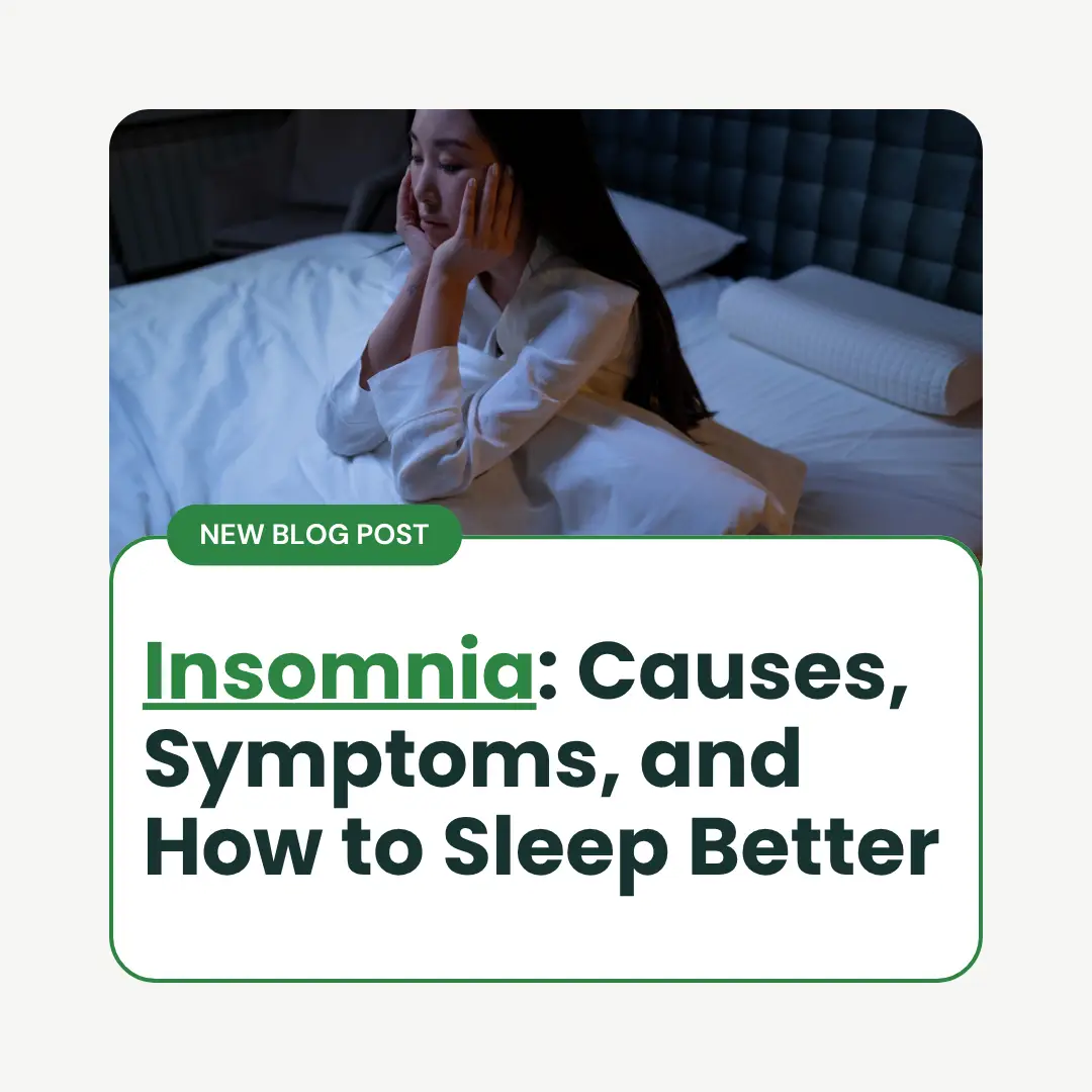 Struggling with insomnia? Find out the causes, symptoms, and effective treatments. Get expert tips to help you sleep better and feel more energised.