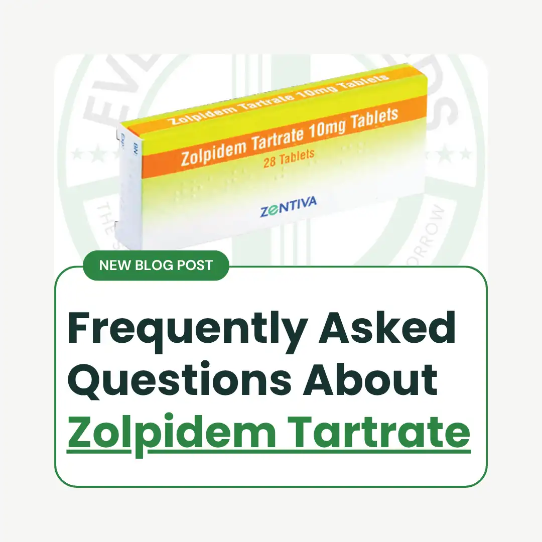 Zolpidem Tartrate 10mg tablets used for treating insomnia faq's